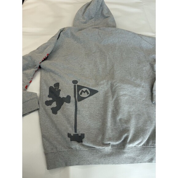 Super Nintendo World Mario Bro Hoodie Sz L Sweatshirt Official Universal Studios - Picture 3 of 6